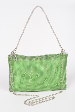 Shinny Acrylic Mesh Handle Bag
