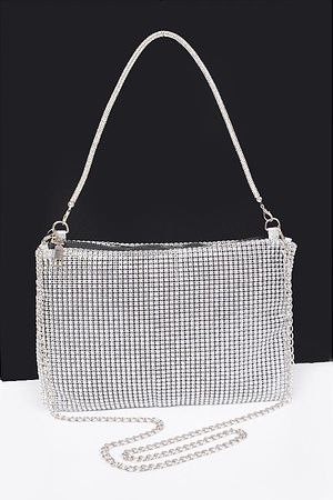 Shinny Acrylic Mesh Handle Bag