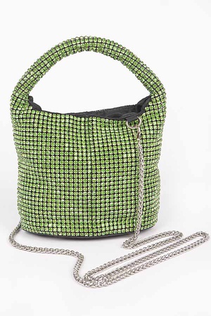 Oversized Stone Small Bucket Bag