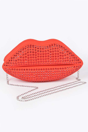 Big Stones Hot Fix Lip Style Bag