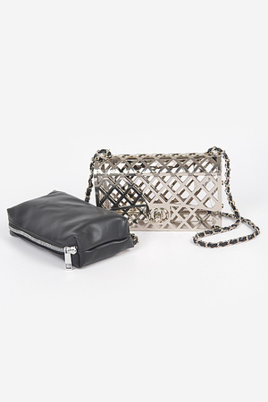 Metal Clutch w/ Pouch