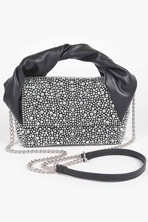 Rhinestone Hot Fix Clutch