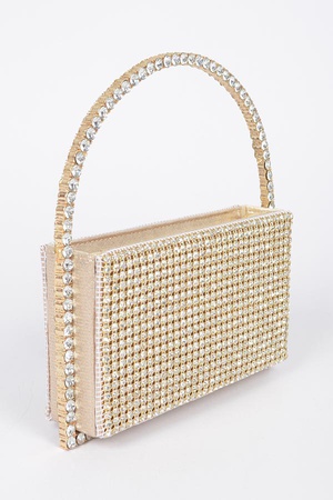 Oversized Rhinestone Shoulder Bag
