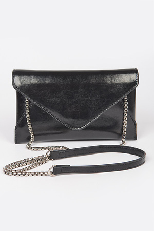 Metallic Small Envelope Clutch