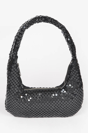 Metal Mesh Shoulder Bag