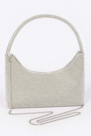 RHINESTONE SHOULDER BAG
