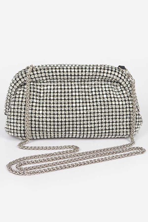 Oversized Stone Party Clutch