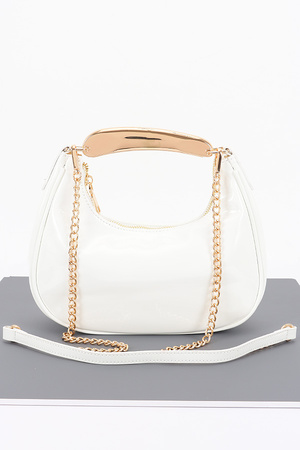 Enamel Metal Handle Bag