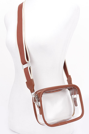 Transparent Camera Bag w/ Wide Strap