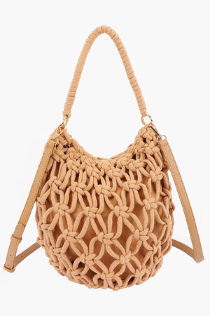 braided cotton Hobo Bag