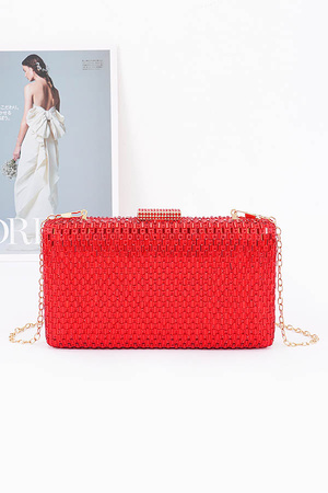 Rhinestone Party Clutch