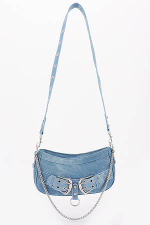 Denim Crossbody Bag