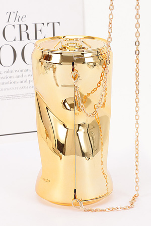 Metallic Acrylic Clutch