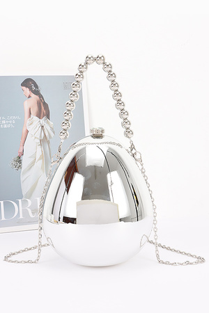 Metallic Acrylic Clutch