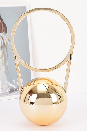 Metallic Acrylic Clutch