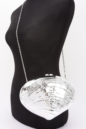 Metallic Acrylic Clutch