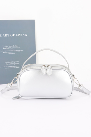 Vegan Leather Crossbody Bag