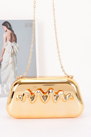 Metallic Acrylic Party Clutch