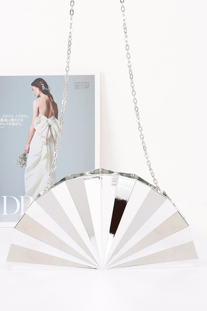 Metallic Acrylic Party Clutch