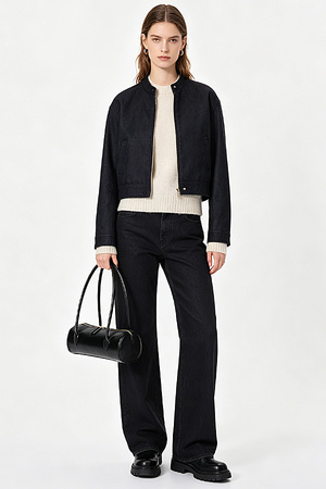 Vegan Leather Rectangular Shoulder Bag