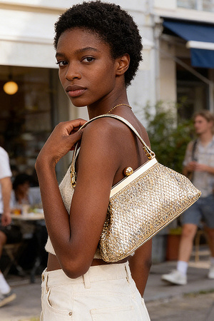 Rhinestone Party Clutch
