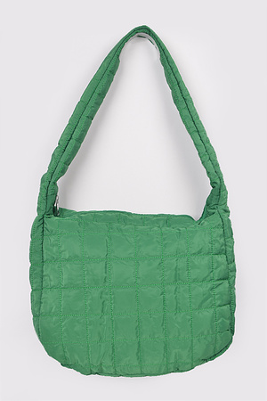 Quilted Padding Hobo Bag