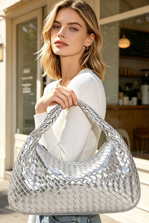 Elegance Woven Tote Bag