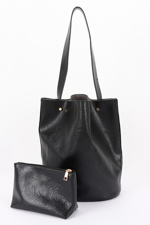 Vegan leather Tote Bag