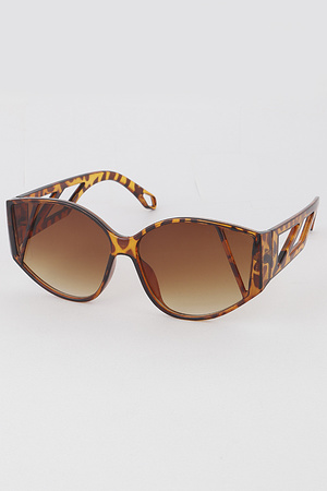 Mixed Color Marble Print Sunglasses