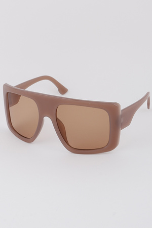 Straight  Browline  Sunglasses