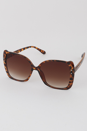 Rounded Cateye Sunglasses