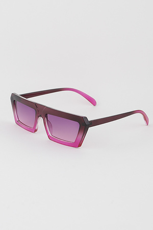 Gradient  Square  Sunglasses