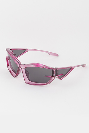 Minimal Sharp Frame Sunglasses
