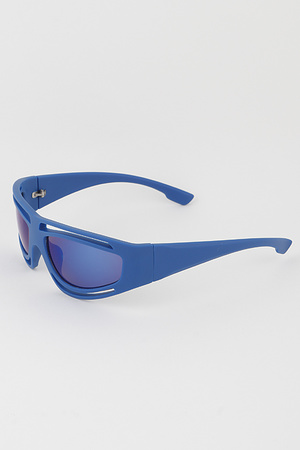 Open Cut Curve Sunglasses