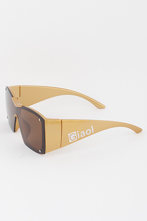 Metallic Bolted Butter fly Sunglasses