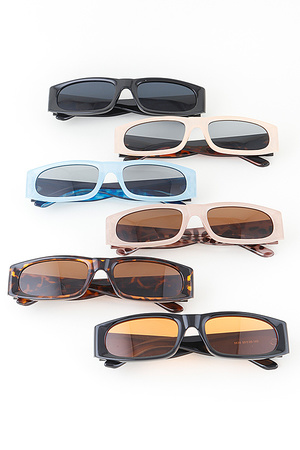 Double Animal Print Sunglasses