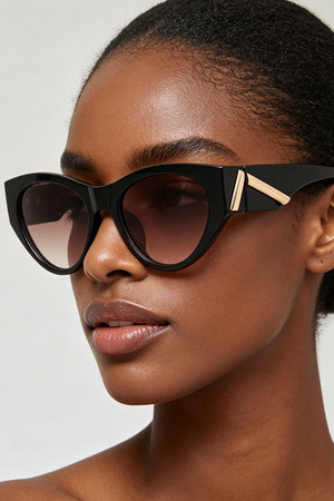 Modern Gradient Round Sunglasses