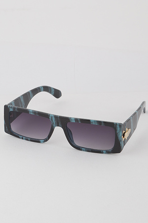 Unique Frame Retangular Sunglasses