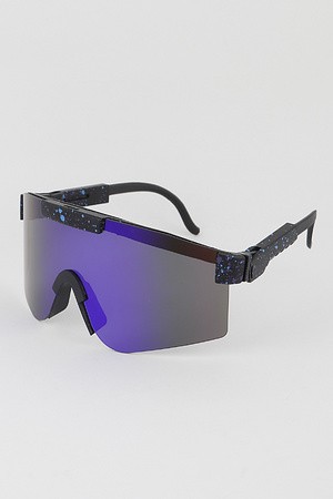 Mirrored Splatter Shield Sunglasses