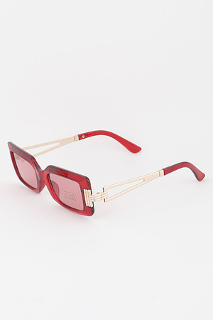 Open Cut Tinted Sunglasses