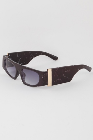 Multi Straight Round Sunglasses