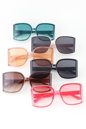 Minimal Bright Butterfly Sunglasses
