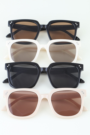 Twin Hearts Wayfarer Sunglasses