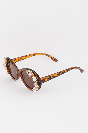 Jewel Flower Garden Sunglasses