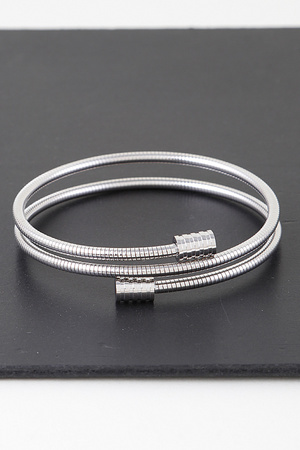 Coil Wrapped Bracelet