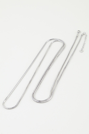 Modern Snake Chain Necklace