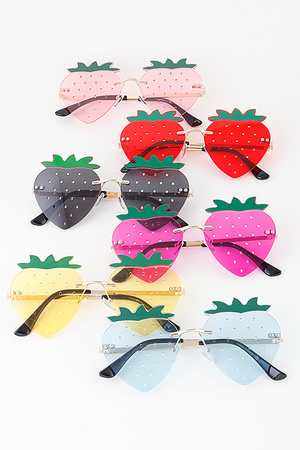 Summer Strawberry Sunglasses