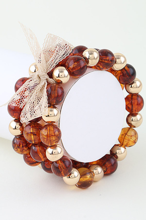 Lace Ribbon Tortoise Beaded Ribbon