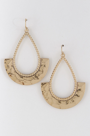 Metallic Antique Style Earrings 7HCB3