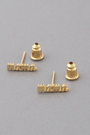 MAMA Stud Earrings